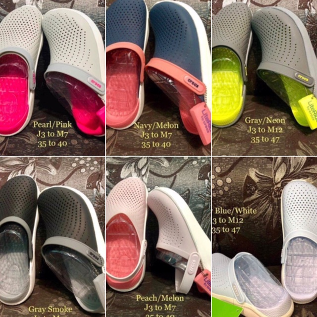 Authentic hot sale crocs literide