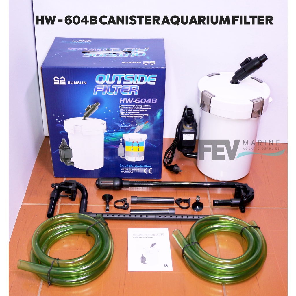 Canister aquarium filter best sale