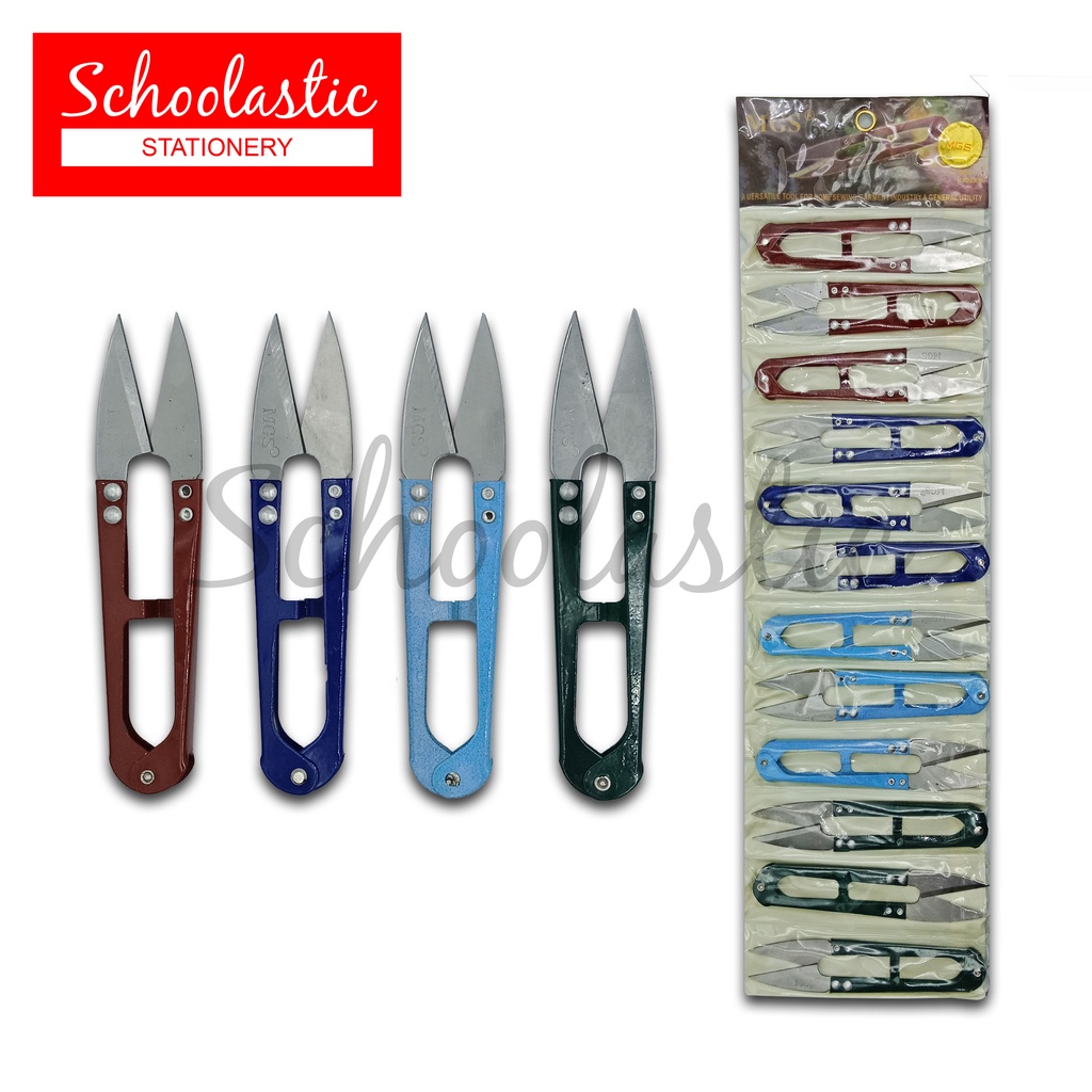 MGS Thread Cutter Sewing Scissors (12pcs/pack) | Shopee Philippines