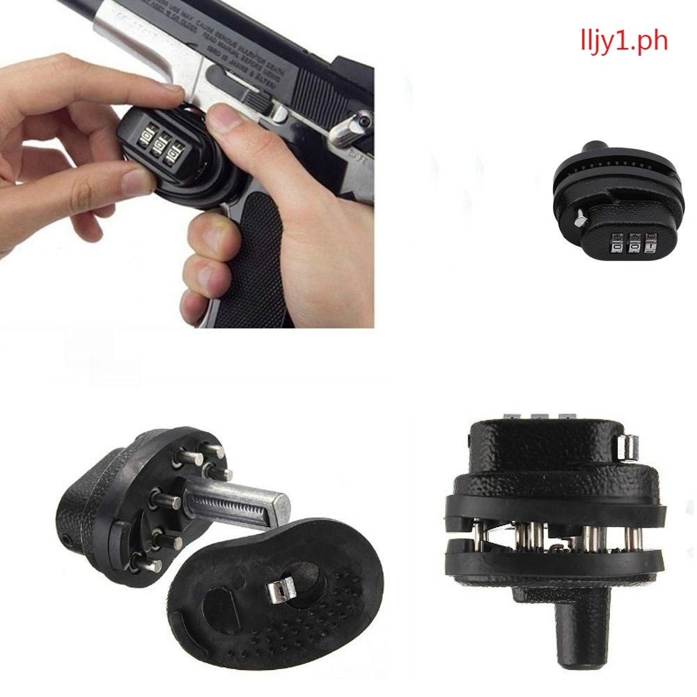 Durable Zinc Alloy Trigger Password Lock Motorcycle Steel Zinc Alloy