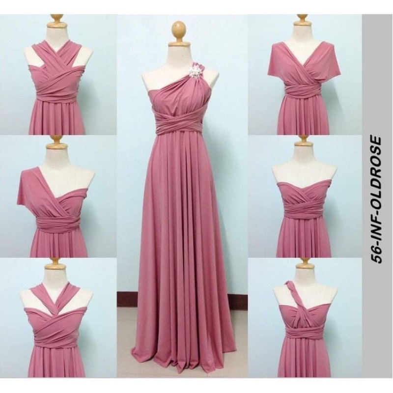 Old shop rose dress