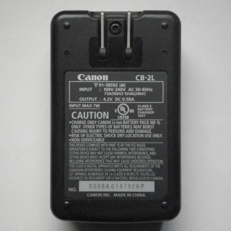 Canon CB-2L Battery Charger 32K7 | Shopee Philippines