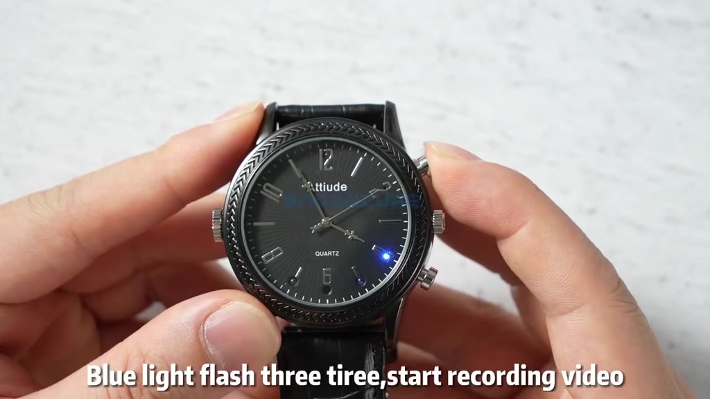 Full HD 1080P Video Recorder Mini Watch Camera with Voice Recorder IR ...
