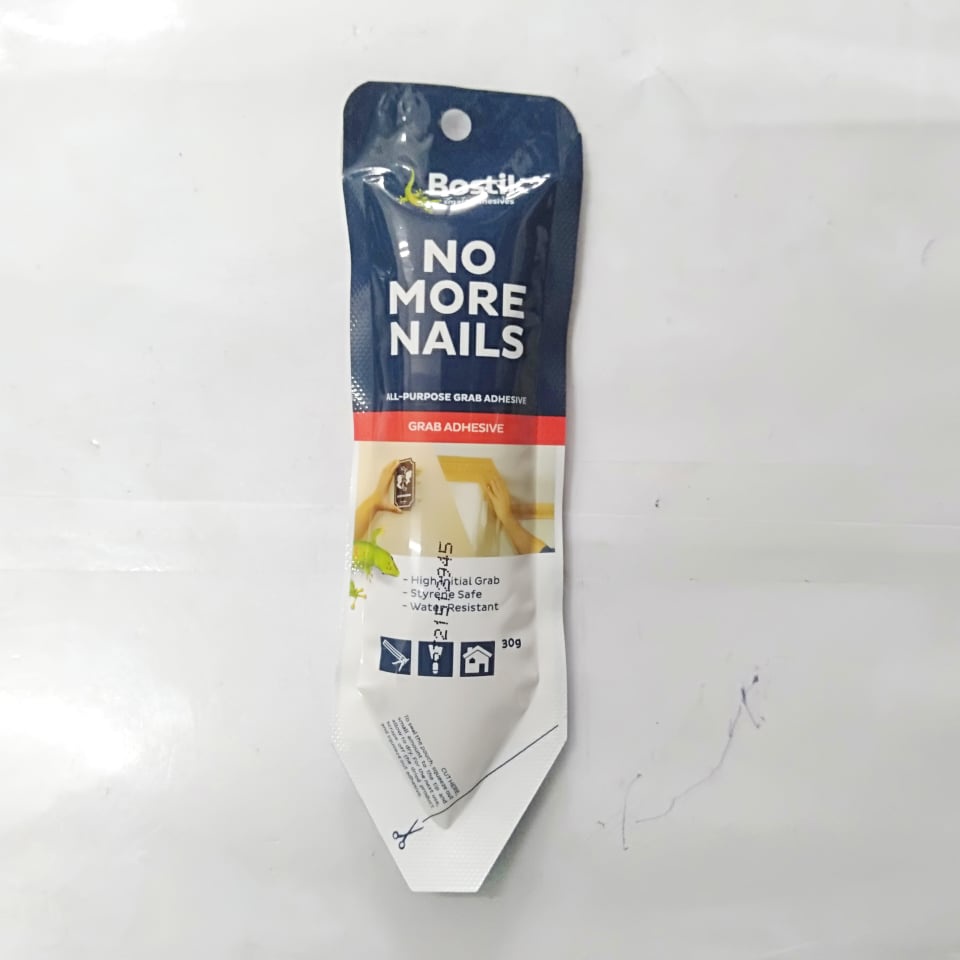 Bostik No More Nails Multi-Purpose Construction Adhesive ( 30g 100g ...