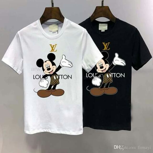 LV Mickey Mouse Unisex T-Shirts - JC