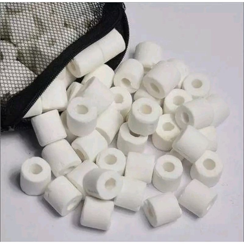 Ceramic bioring Filter MediaRing 500g | Shopee Philippines