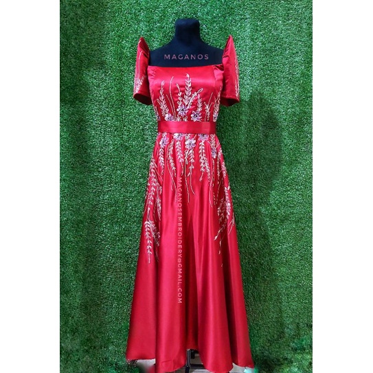 Filipiniana red sale