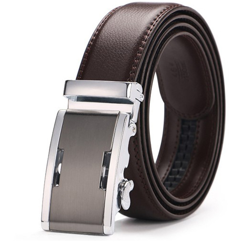 Men's Belt Auto-Lock Buckle Men's Belt Men's Belt | Shopee Philippines