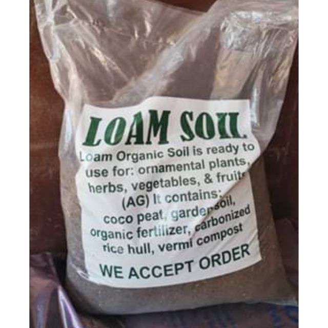Loam soil, potting mix, organic garden Shopee Philippines