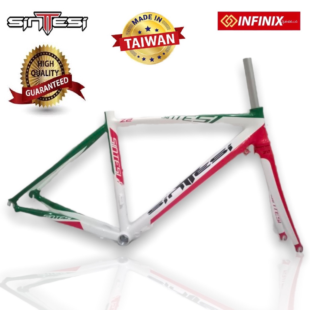 Alloy road bike online frame