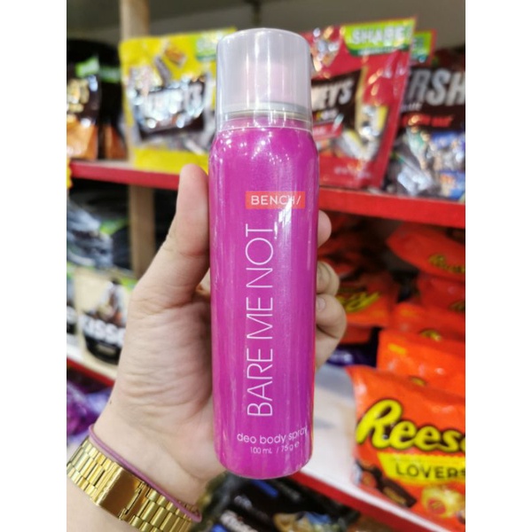 Bench Bare Me Not Deo Body Spray 100ml Shopee Philippines