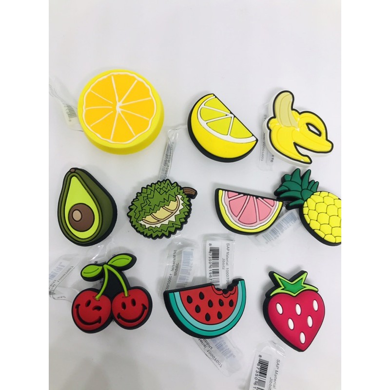 Fruits Croc Shoe Charms Pins Jibbitz for Crocs for original high quality  with tag and logo | Shopee Philippines