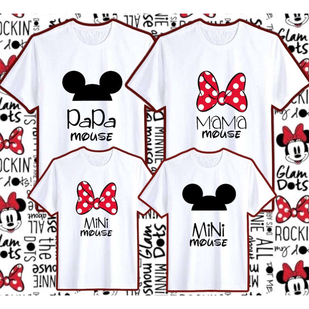 INNOCENTTEES FAMILY MICKEY MOUSE TSHIRT II KIDS TO ADULT