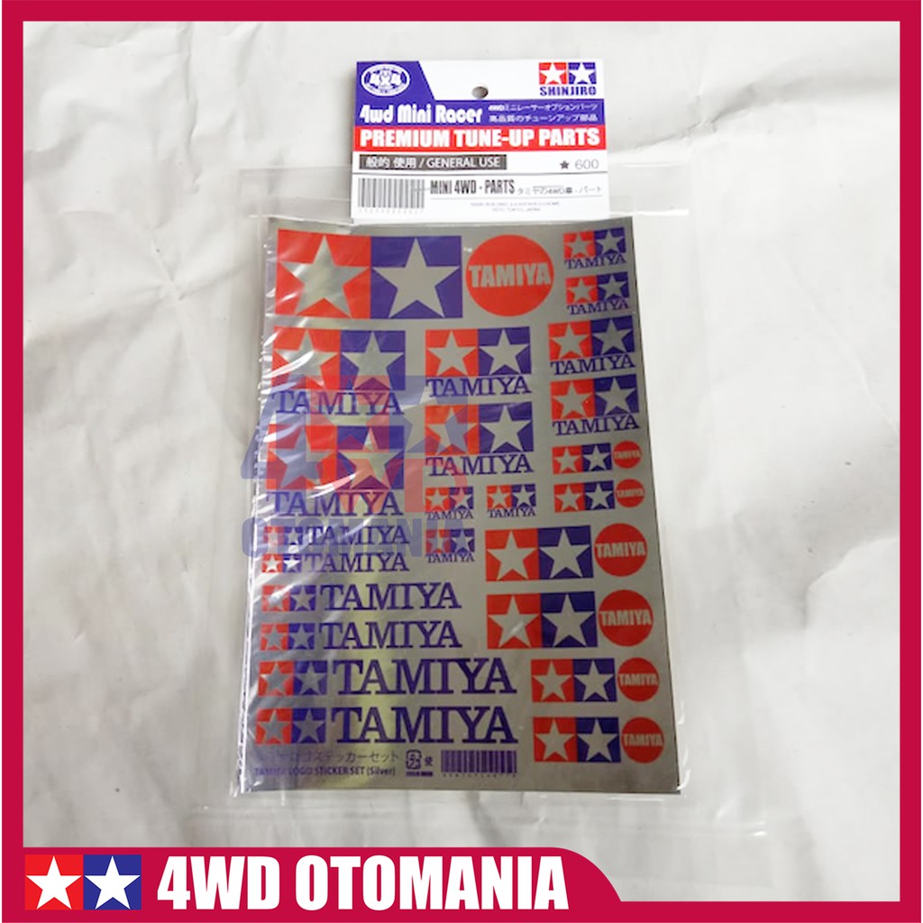 Tamiya - Tamiya Silver Logo Sticker Set - Shinjiro | Shopee Philippines