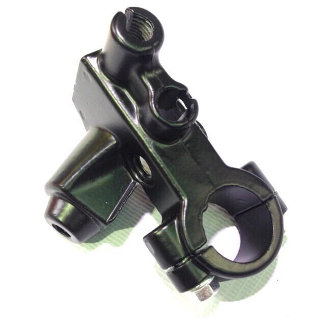 Clutch lever holder with mirror hole left hand Raider150 8mm