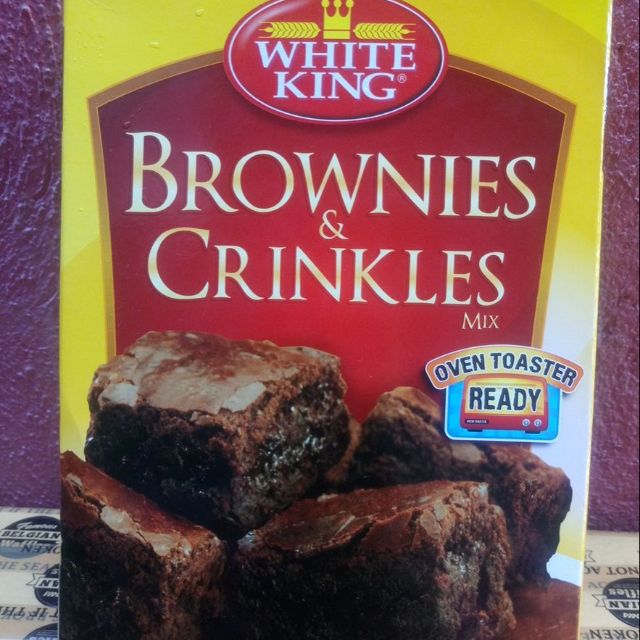 White King Brownies & Crinckles Mix (2 packs x 250g) | Shopee Philippines