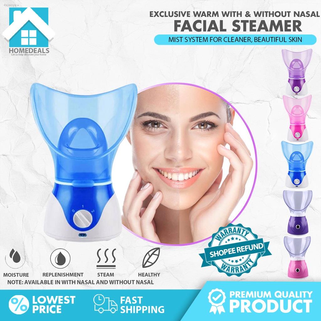 NEW Facial Steamer Spa Sinus Steam Inhaler Mist Moisturizer Nano