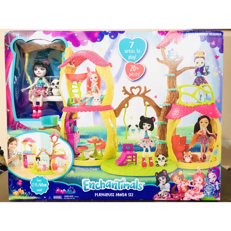 Enchantimals panda treehouse deals playset