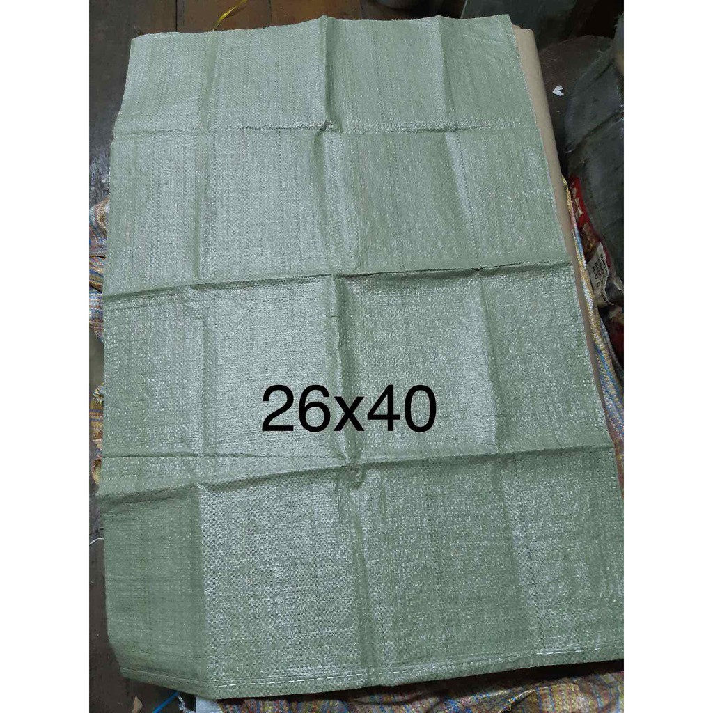 Empty Sack 50pcs (50kg 21x38). (25kg 19x29). (18x24). (14x22). (26x40 ...