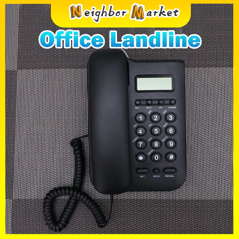 Telephone Handsfree Calling Landline Phone Clear Sound Noise Reduction