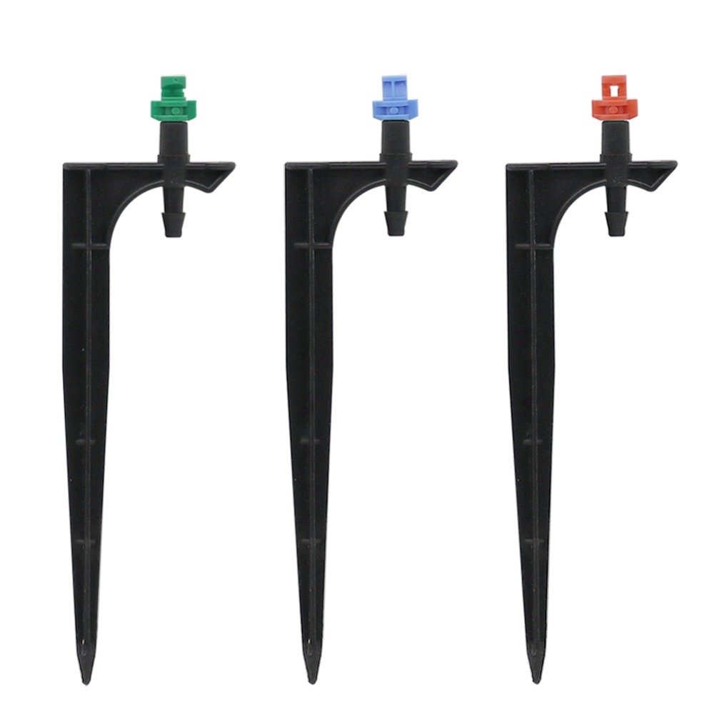 20Pcs 90/180/360 Degree Misting Nozzels with 10.7cm 14cm Barbed Bracket ...