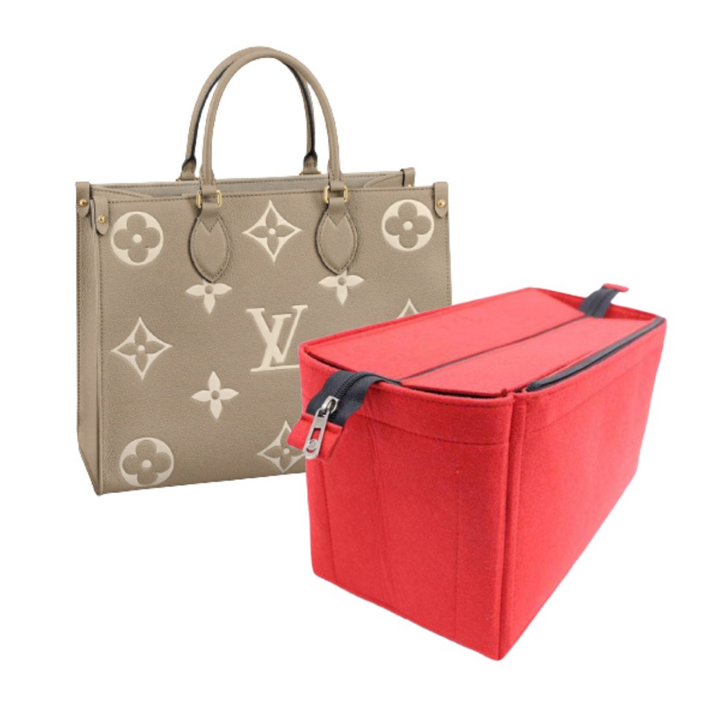 LV Onthego MM with Zipper Organizer