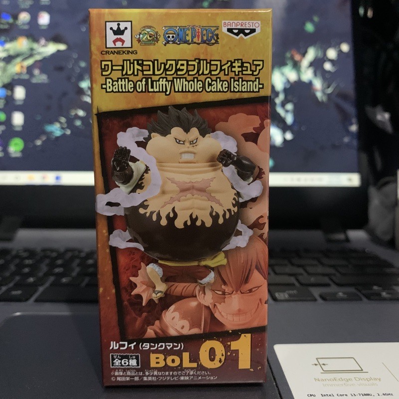 Banpresto One Piece World Collectable Figure Wcf Battle Of Luffy Whole