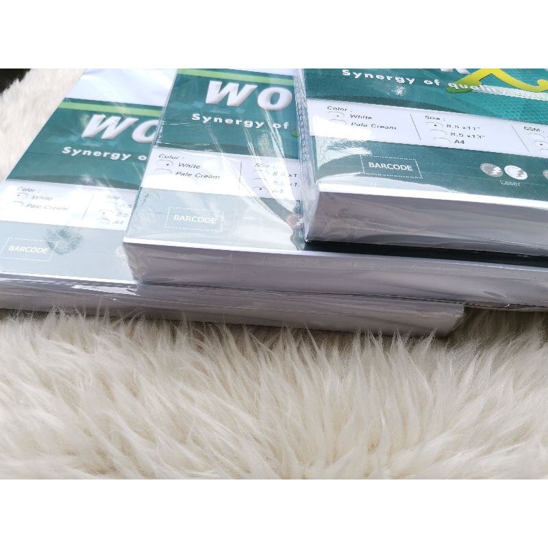 Worx Specialty Paper 200gsm/180gsm/90gsm White / Pale Cream (100 sheets ...