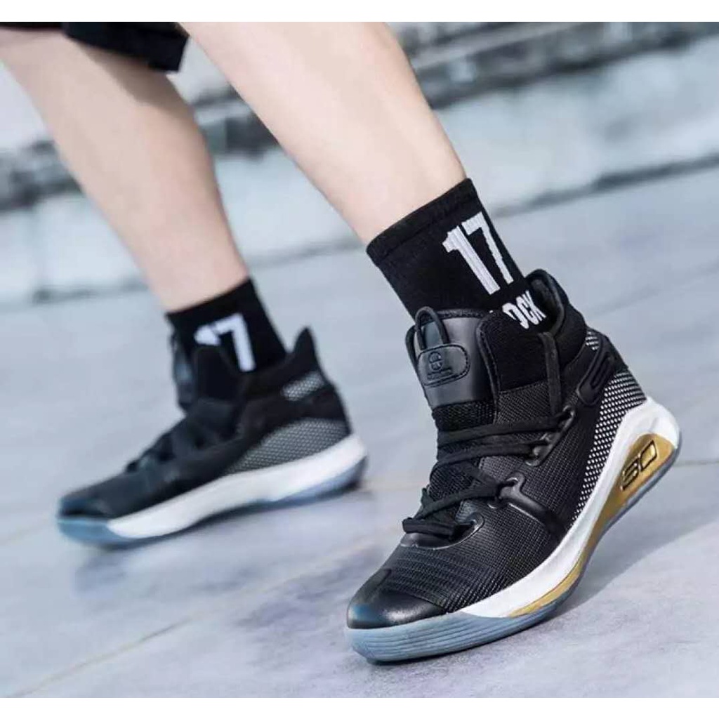 ﹊Sport shoes CURRY 6 High Tops BASKETBALL shoes FOR MEN And women 2111