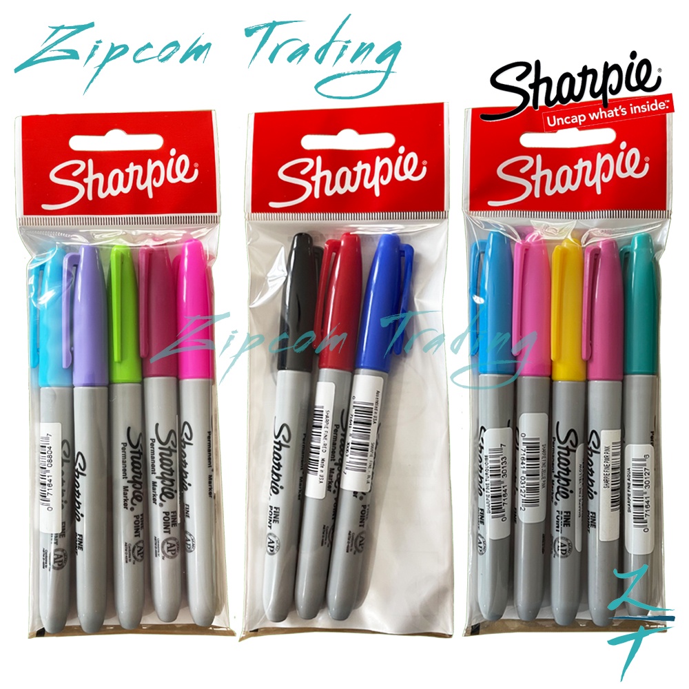 Sharpie Fine Point Permanent Marker Pack | Shopee Philippines