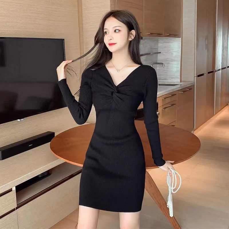 Shopee long sleeve outlet dress