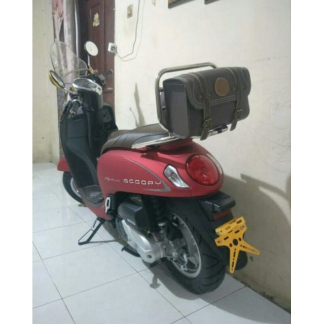 Scoopy back rack plus Scoopy back bag, Scoopy stirrup, Scoopy motorbike ...