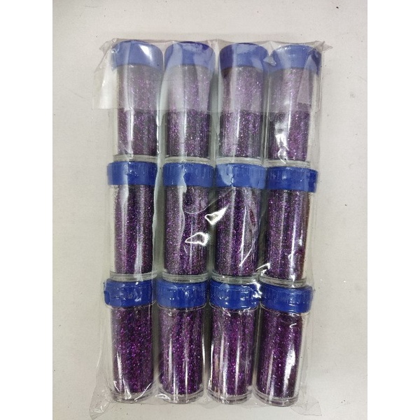 Glitters Tubes 1 dozen 12 pcs per pack crafts arts 5 cm tube Glitter ...