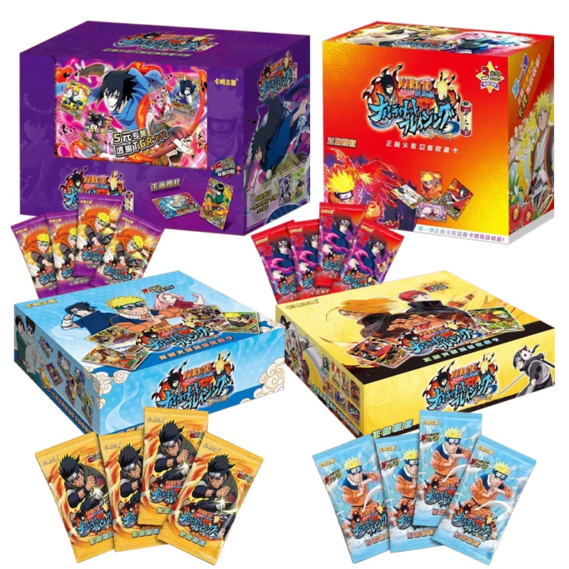 Naruto Collection Flash Cards Board Games Anime Characters Sasuke