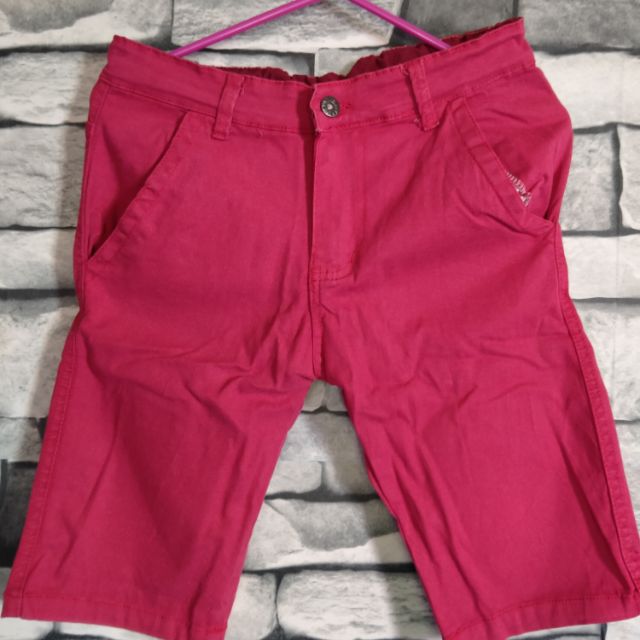 Vans shorts kids red new arrivals