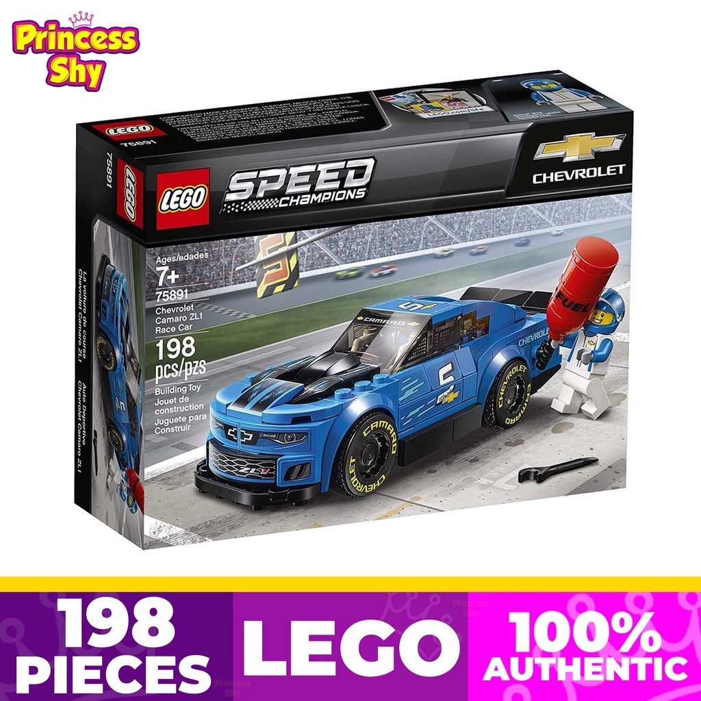 LEGO Speed Champions Chevrolet Camaro ZL1 Race Car 75891 198pcs