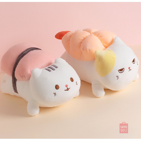 Miniso Sushi Cat Series Plush Toy Kitten Stuffed Toy