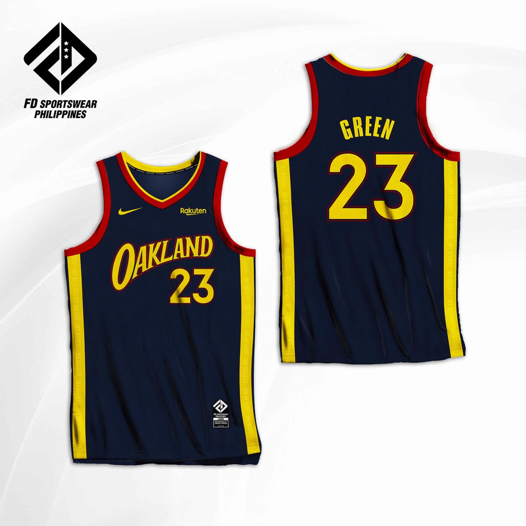 OAKLAND STEPH CURRY GSW 2021 CITY EDITION FULL SUBLIMATED JERSEY