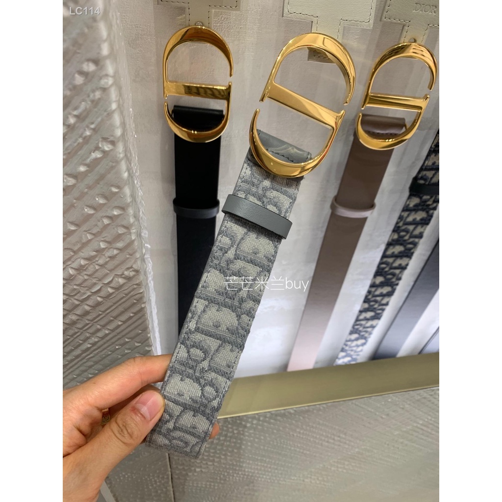 CHRISTIAN DIOR 30 MONTAIGNE BELT - Bellisa