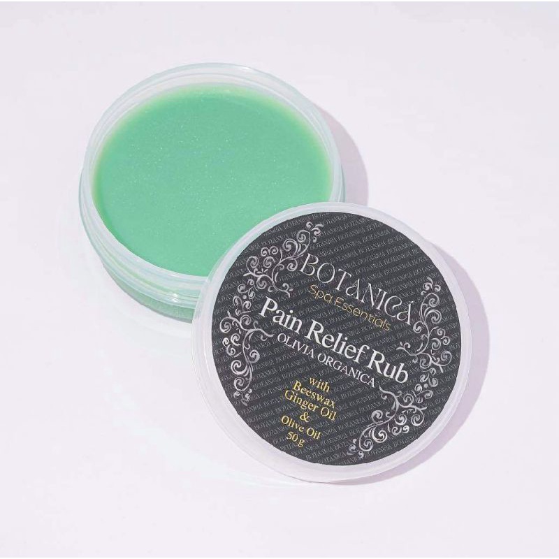 BOTANICA SPA ESSENTIALS PAIN RELIEF RUB 50G (OLIVA ORGANICA) Shopee Philippines