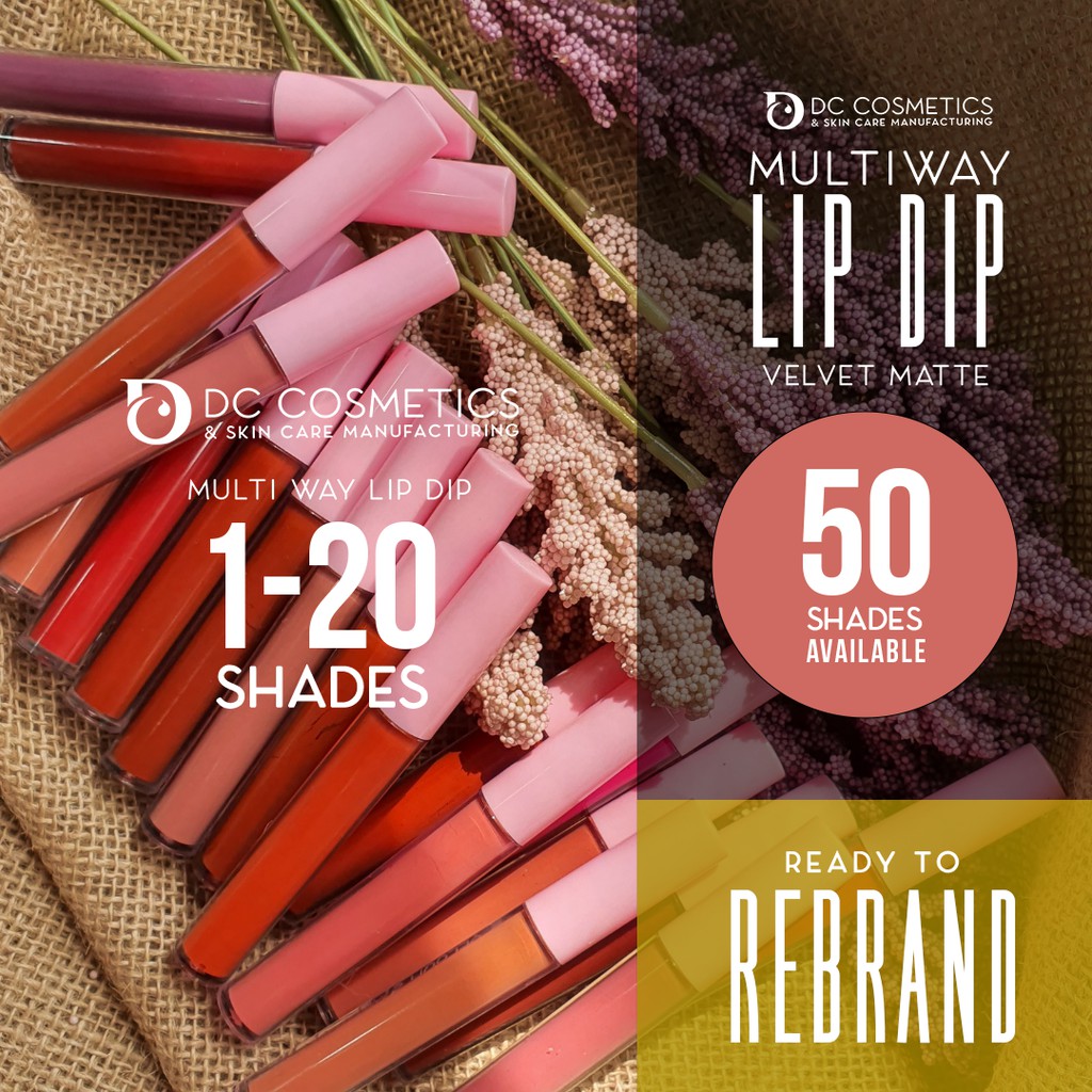 LIP DIP (1 to 20) [DC Formulations] [Velvet Matte Stains] 50 Shades