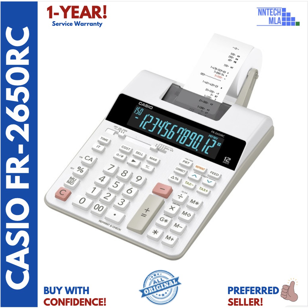 Casio fr2650rc store