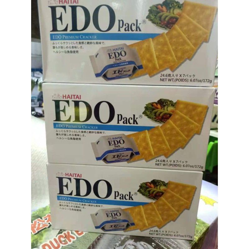 HAITAI EDO Pack Premium Crackers | Shopee Philippines