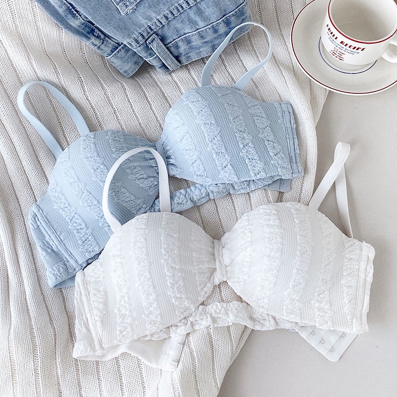 Fashion Sexy Girl Soft Lace Wireless Bra Women Seamless 3/4 Cup ...