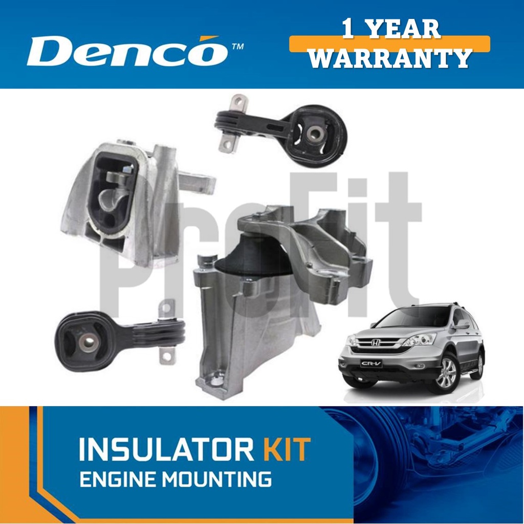 1Y Warranty Honda CRV SWA 2.0cc 20072012 2.0 Denco Engine Mounting Set
