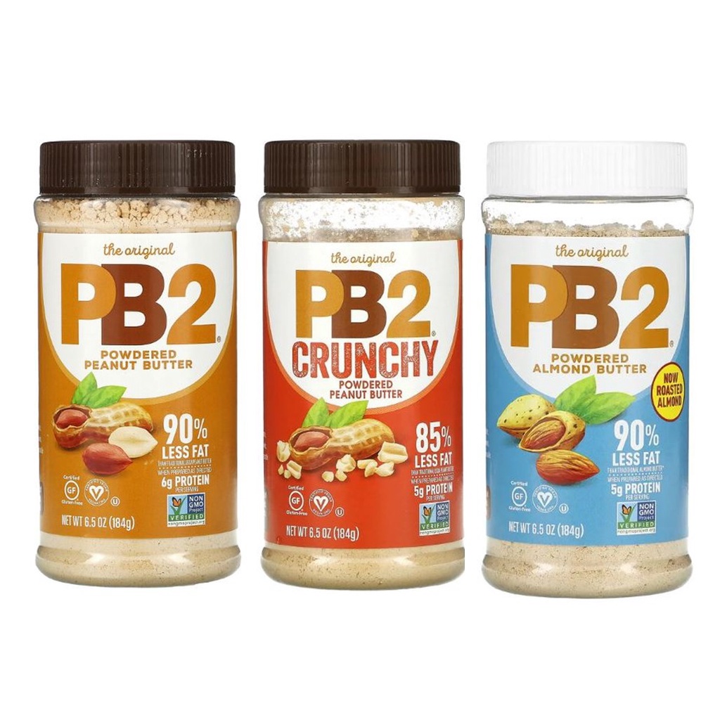 Pb2 Foods The Original Pb2 Peanut Butter Powder Almond Butter Butter 184 G Shopee