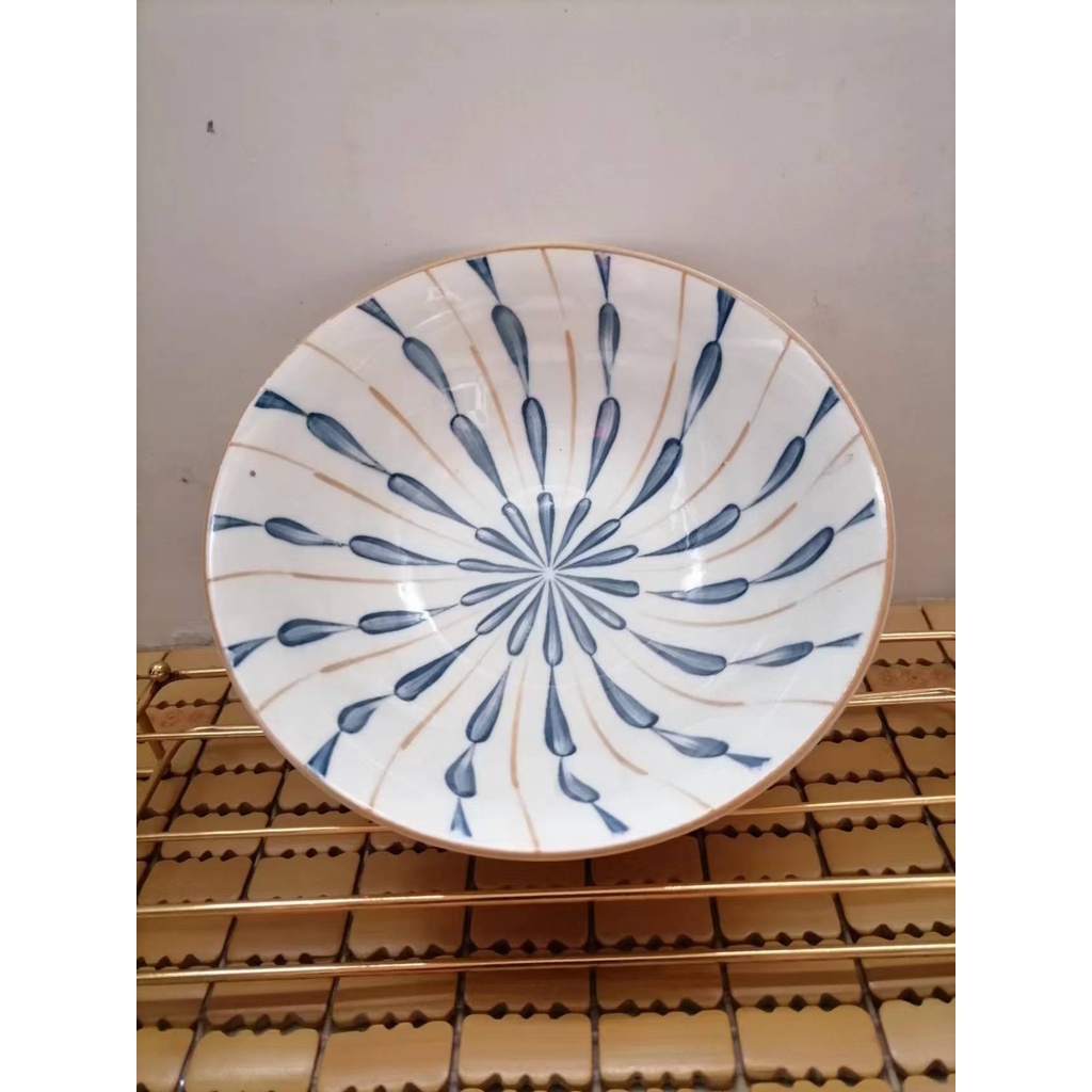 Bowl Ramen ZXW 7inch Ceramic Noodle Bowl Soup Bowl, Creative