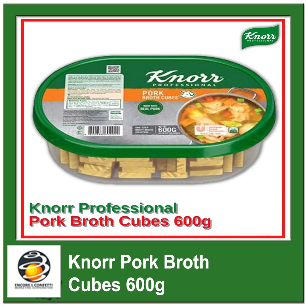 Knorr Pork Broth Cubes G Shopee Philippines