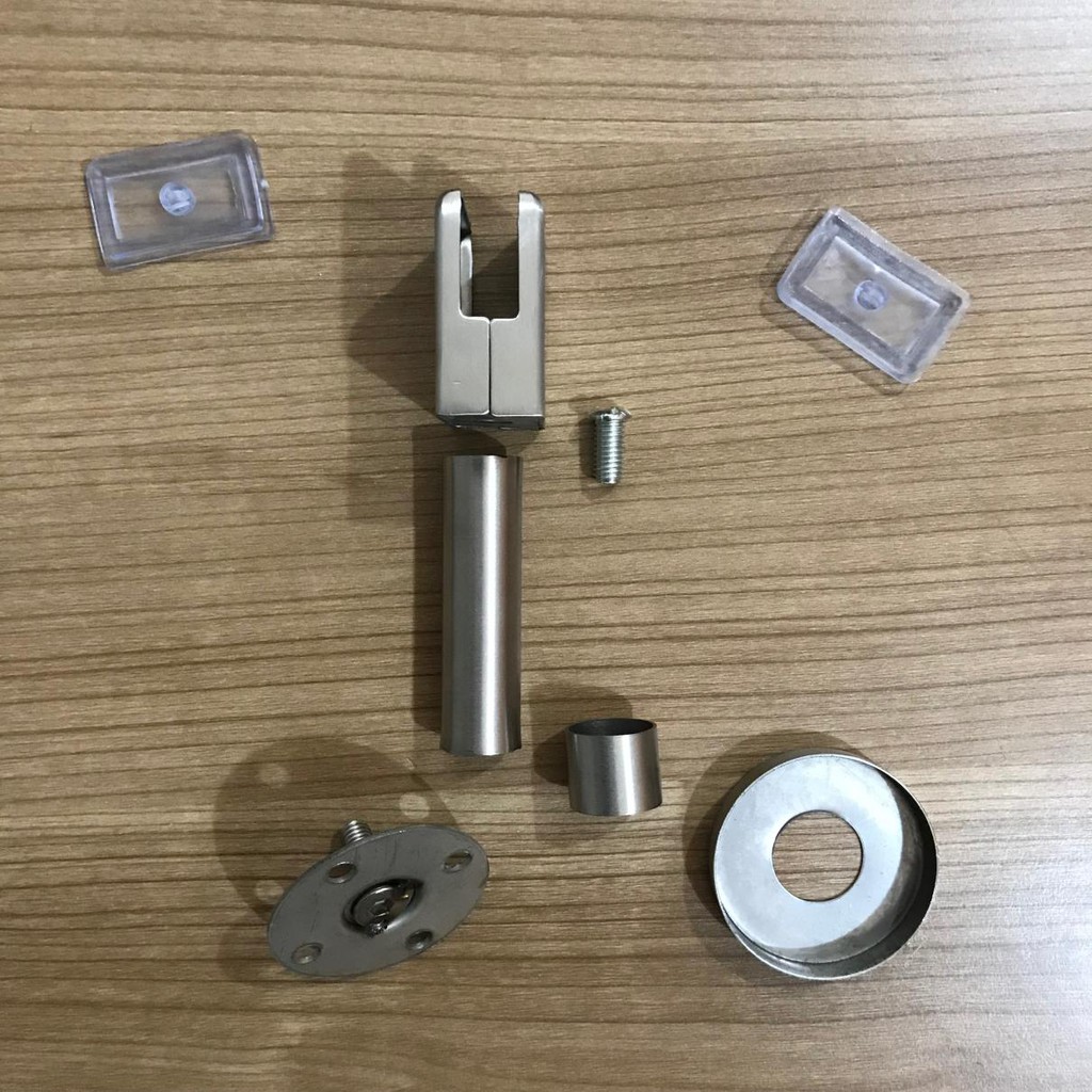 Stainless Steel Cubicle Toilet Leg Glass Partition Cubicle Leg | Shopee ...
