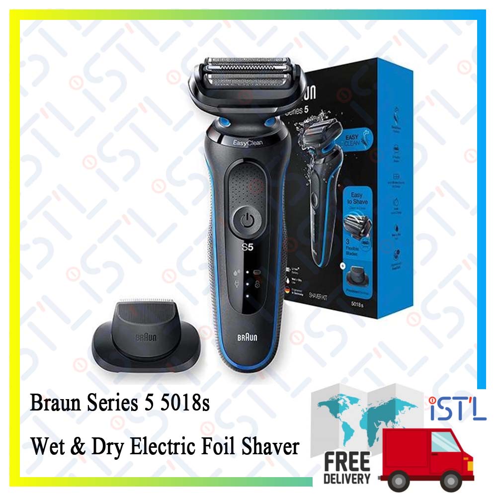 Braun Series 5 5018s Wet & Dry Electric Foil Shaver RWNR Shopee
